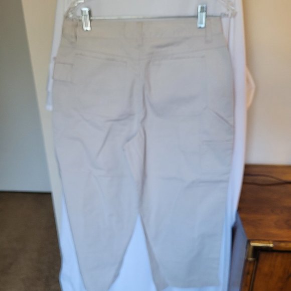 NEW Chadwick's Beige Capri Jeans Size 10 (312) - Picture 7 of 12